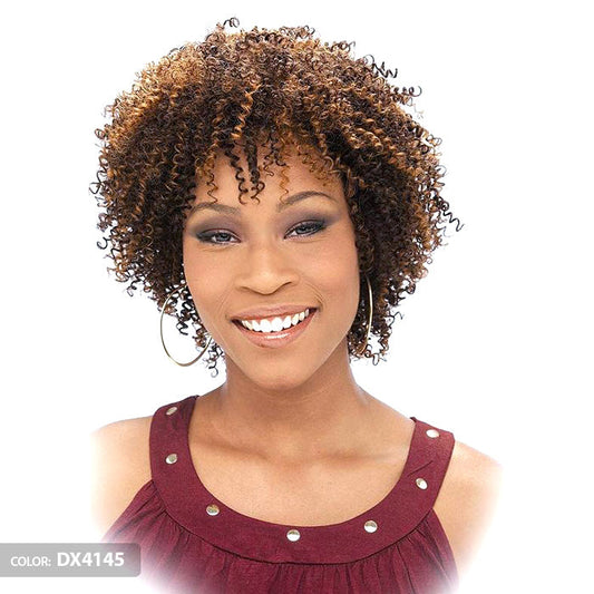 It's a Cap Weave Human Hair Wig AFRO CURL Alexwigs