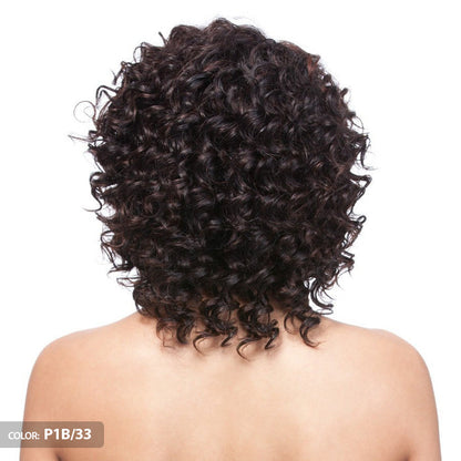 It's a Cap Weave 100% Human Hair Wig DEEP WAVE Alexwigs