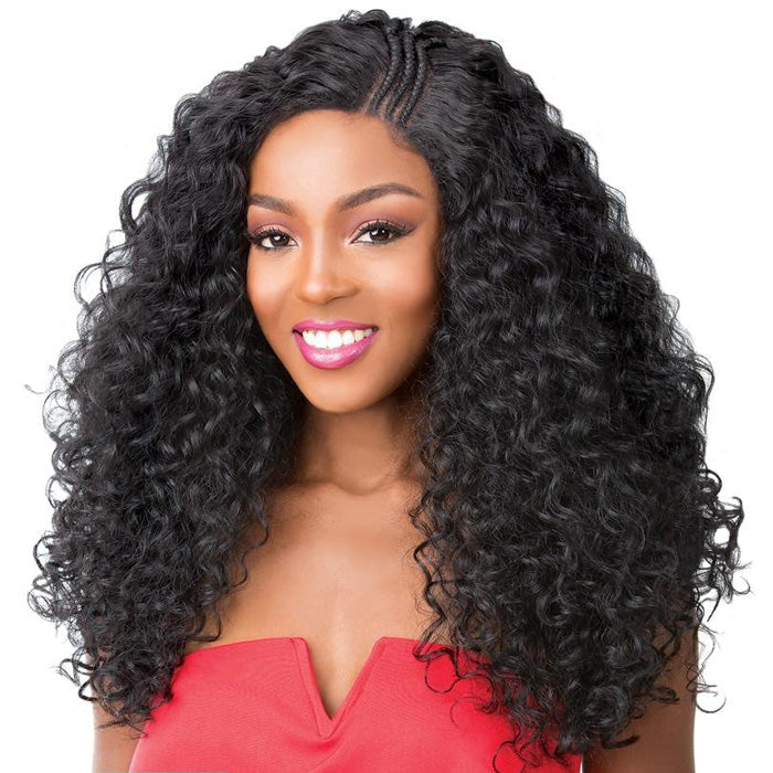 Its a Wig Synthetic Swiss Lace Front Wig SWISS LACE T BRAIDED PART KANDEE Alexwigs