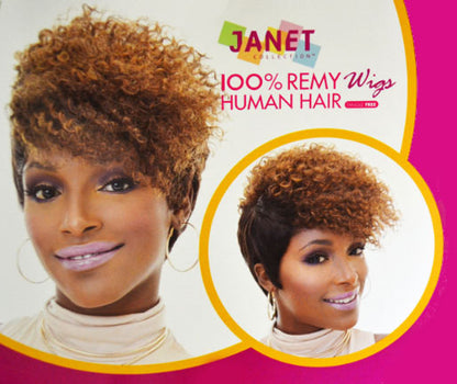 Janet Collection Human Hair Wig AMBER Alexwigs