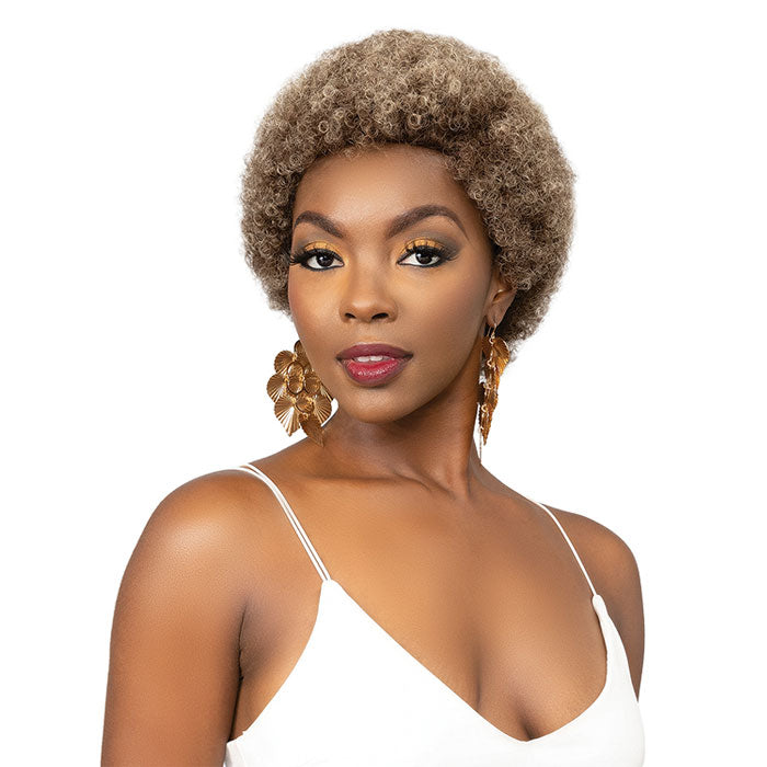 Janet Collection Natural Curly Full Wig - AFRO ABBO Alexwigs
