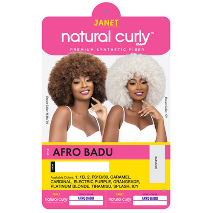Janet Collection Natural Curly Full Wig - AFRO BADU Alexwigs