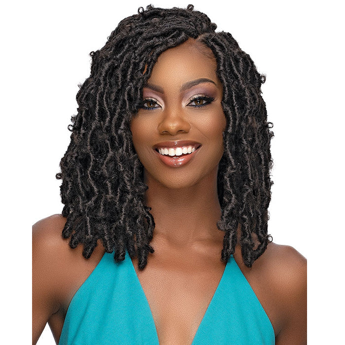 Janet Collection Nala Tress Looped Crochet Braids - 3X GYPSY BUTTERFLY LOCS 10/12/14" Alexwigs