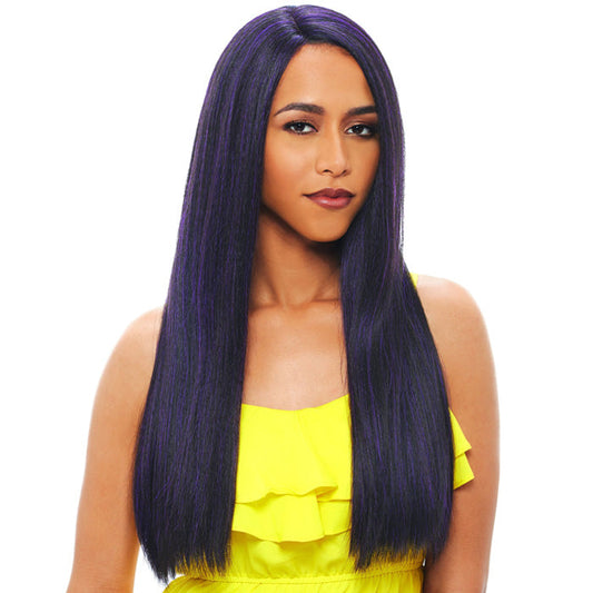 Janet Collection Human Hair Blend Lace Front Wig Brazilian Scent ARIEL Alexwigs