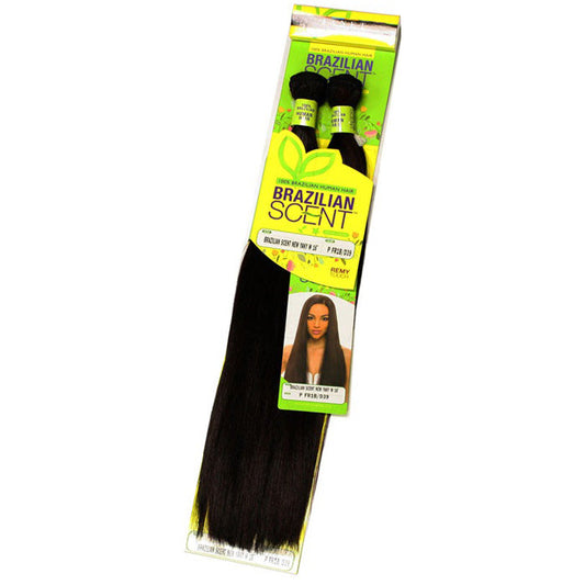 Janet Collection Brazilian Scent 100% Human Hair Weave - NATURAL W / NEW YAKY W 10-18" Alexwigs