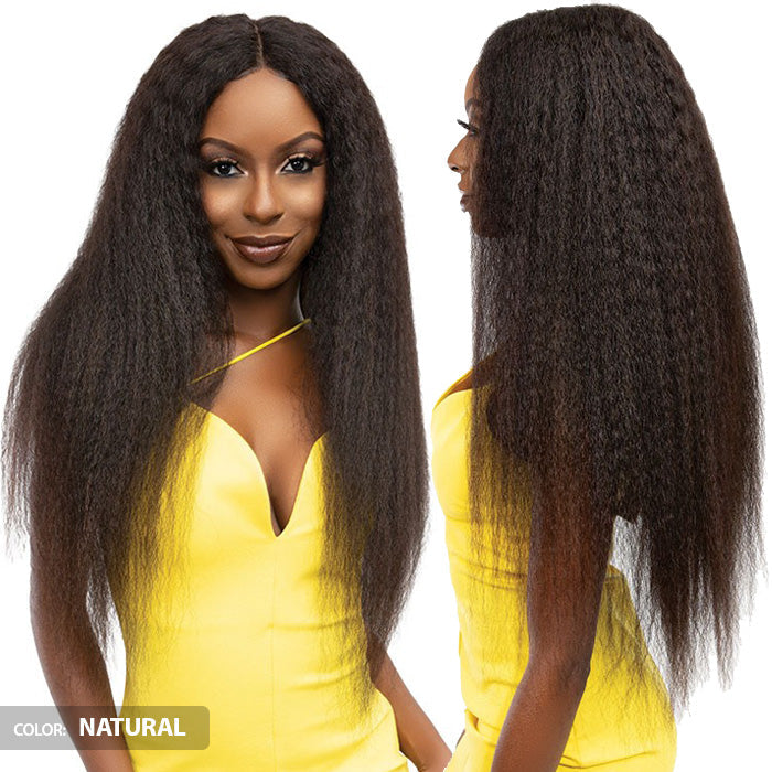 Janet Collection 100% Natural Virgin Remy Human Hair HD Deep Part Lace Wig - KINKY CRIMP Alexwigs