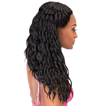 Janet Collection Braided Extended Part Swiss Lace Front Wig - LAYLA Alexwigs