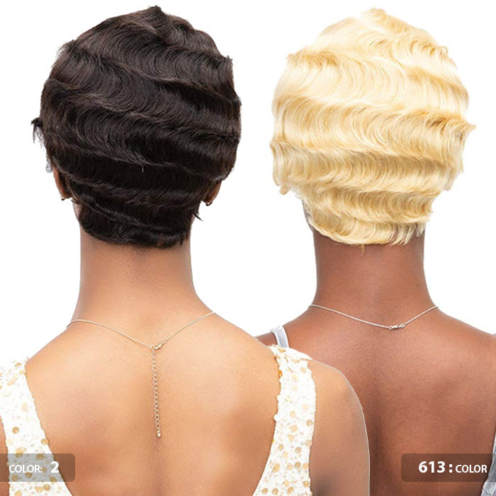 Janet Collection Remy Human Hair Lace Part Wig - MOMMY Alexwigs