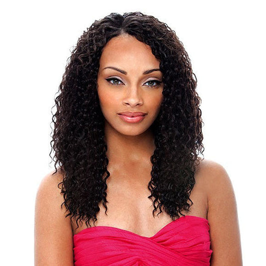 Janet Collection Bombshell Brazilian Bundle 100% Remy Human Hair Weave - NATURAL BEACH 18"-20" (2 Pcs) Alexwigs
