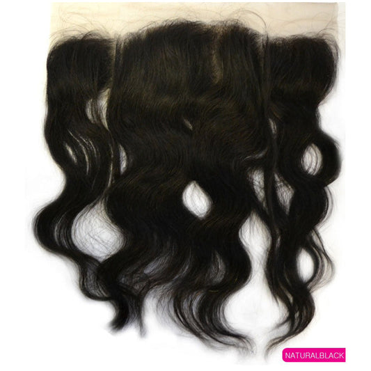 Janet Collection 100% Natural Virgin Remy Human Hair 12x4 Lace Closure - NATURAL 14" Alexwigs