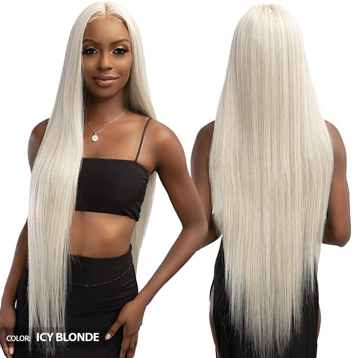 Janet Collection Remy Illusion X-Long Human Hair Mix HD Lace Wig - PAKI Alexwigs