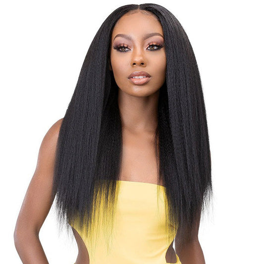 Janet Collection Remy Illusion Weave - NATURAL KINKY STRAIGHT 20" Alexwigs