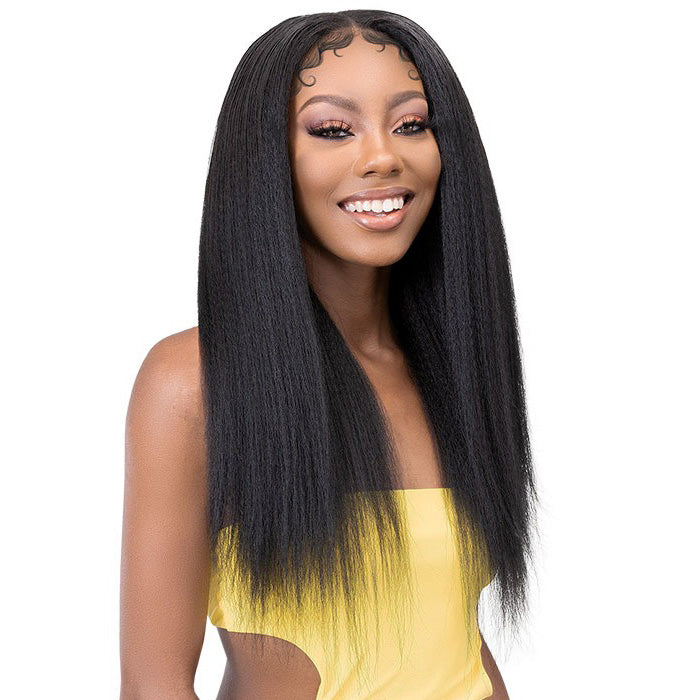 Janet Collection Remy Illusion Weave - NATURAL KINKY STRAIGHT 20" Alexwigs