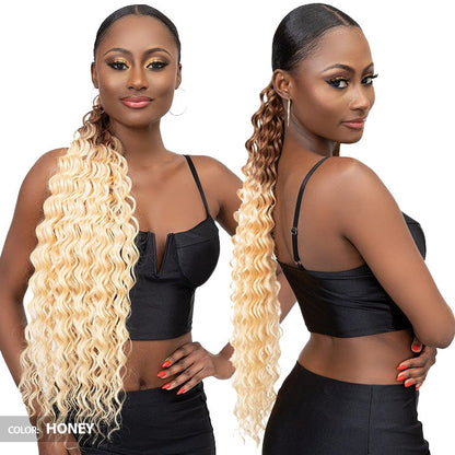 Janet Collection Remy Illusion Ponytail - WAVE 32" Alexwigs