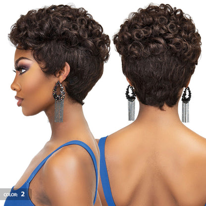 Janet Collection Lavish 100% Virgin Human Hair Full Wig - SASHA Alexwigs