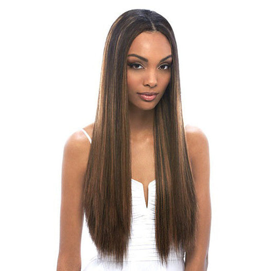 Janet Collection Noir Natural Malaysian Bundle Weave - VELVETY YAKY 6 Pcs + Bang and Closure 16/18/20/22" Alexwigs