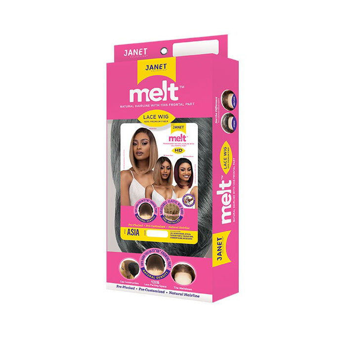 Janet Collection Melt 13x6 HD Swiss Lace Front Wig - ASIA Alexwigs