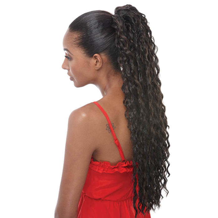 Janet Collection Drawstring Ponytail - AVOCADO Alexwigs