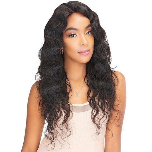 Janet Collection Melt 100% Virgin Remy Human Hair Weave 3 Pcs 13X5 HD Lace Closure - BRAZILIAN BODY 14/16/18" Alexwigs