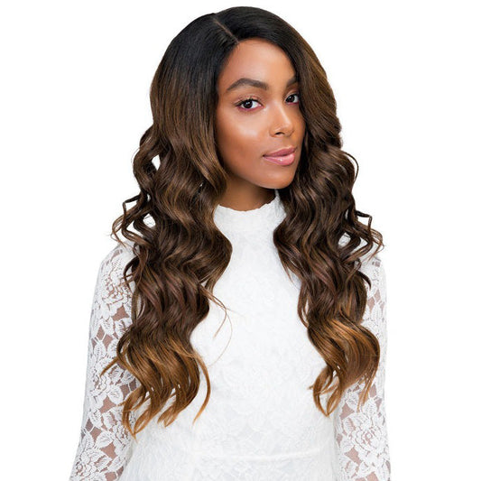 Janet Collection Human Hair Blend Princess 4" x 4" Lace Front Wig - CHELSEA Alexwigs