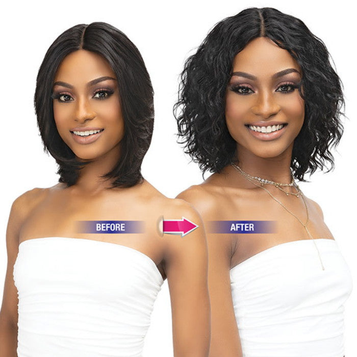 Janet Collection Virgin Remy Indian Hair LUSCIOUS WET N WAVY LACE WIG - KHLOE Alexwigs