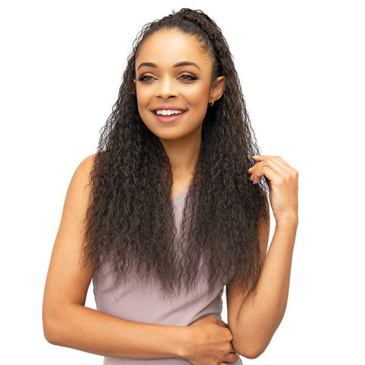 Janet Collection Noir Everytime Drawstring Ponytail - BERRY D/S Alexwigs
