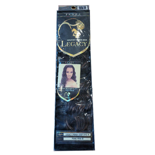Legacy Prestige Remy Human Hair Weave - FRENCH DEEP 12/16" Alexwigs