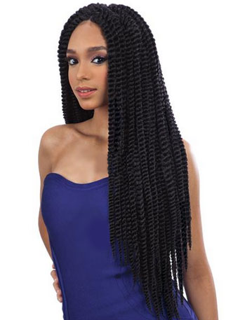 Shake N Go Que 2X Crochet Braid Pre-Loop - JUMBO SENEGAL TWIST Alexwigs