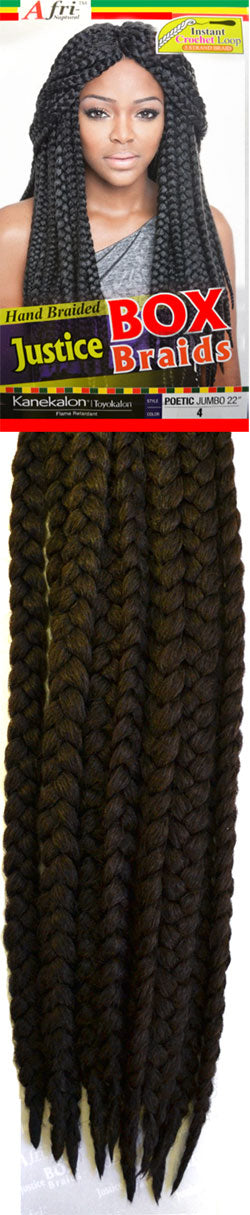 Isis Afri-Naptural Synthetic Crochet Braid Box POETIC JUMBO 22" Alexwigs