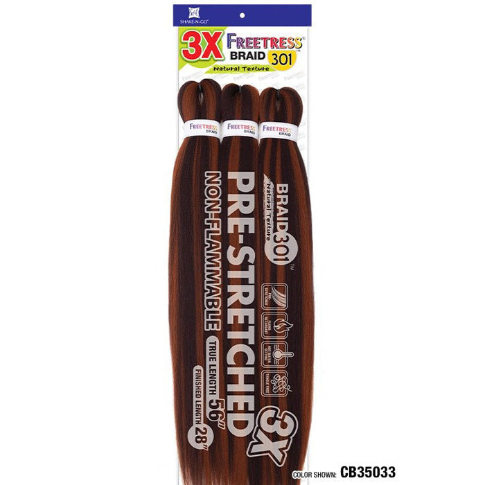 Freetress Pre-Stretched Braid - 3X Braid 301 28" Alexwigs