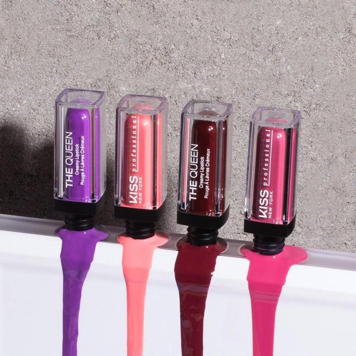 Kiss New York Professional THE QUEEN CREAMY LIPSTICK Alexwigs