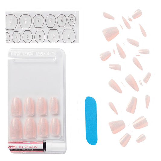 Kiss Charry Trendy Shape & Style Medium 28 Nails - KCS02 Alexwigs