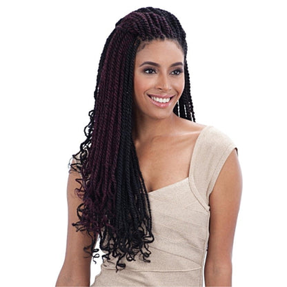 Equal by Shake N Go Cuban Twist Braid - 3X CUBAN TWIST 16"/24" - Double Strand Style Alexwigs