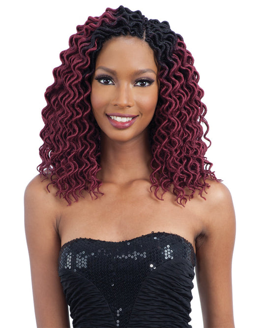 Freetress Crochet Braid Faux Loc CURLY (S) Alexwigs