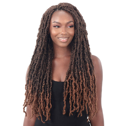 Freetress Pre-Looped Crochet Braid - DISTRESSED LOC 22" Alexwigs
