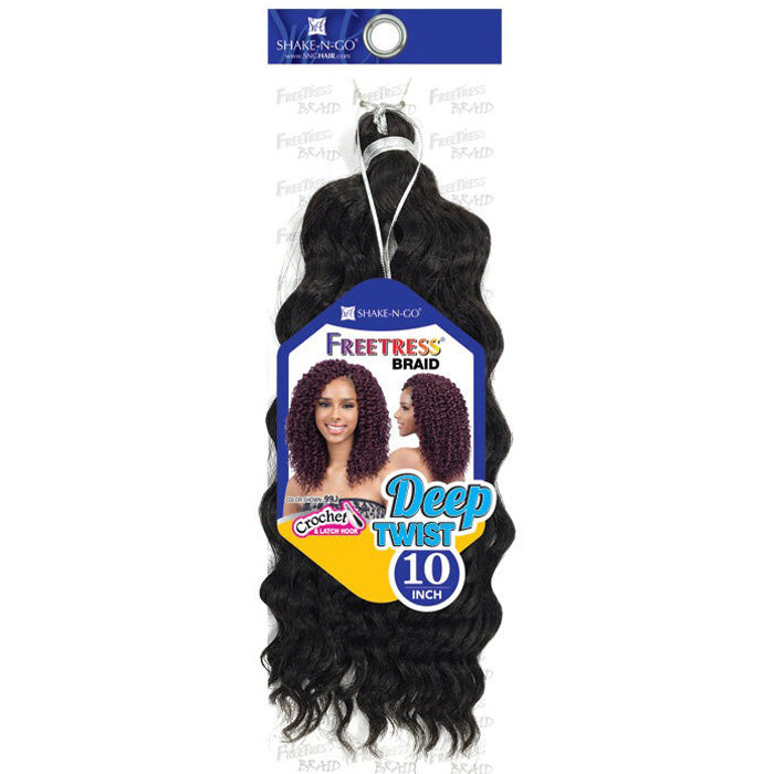 Freetress Crochet Braid DEEP TWIST 10 Inch Alexwigs