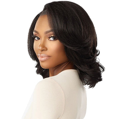 Sensationnel Curls Kinks Glueless HD 13x6 Lace Front Wig - 13x6 KINKY BLOW OUT 12" - Kinky Edges Alexwigs