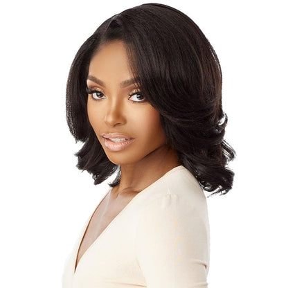 Sensationnel Curls Kinks Glueless HD 13x6 Lace Front Wig - 13x6 KINKY BLOW OUT 12" - Kinky Edges Alexwigs