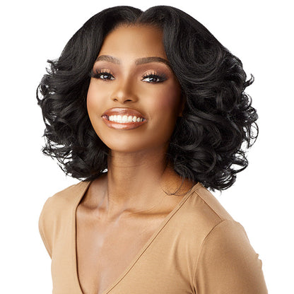 Sensationnel Curls Kinks & Co Glueless Kinky Edges 13x6 HD Lace Front Wig - 13x6 KINKY BODY WAVE 14" Alexwigs