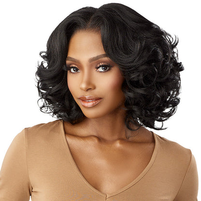 Sensationnel Curls Kinks & Co Glueless Kinky Edges 13x6 HD Lace Front Wig - 13x6 KINKY BODY WAVE 14" Alexwigs