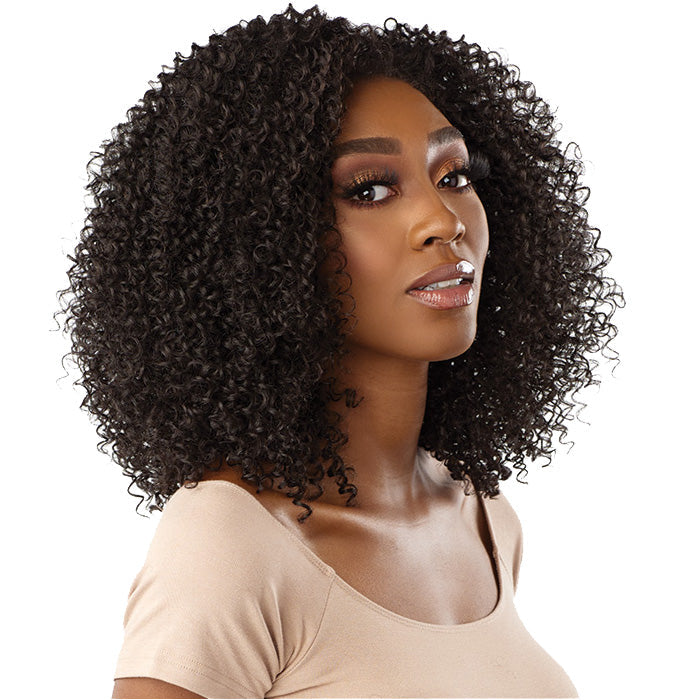 Sensationnel Curs Kinks & Co Glueless Kinky Edges 13x6 HD Lace Front Wig - 13x6 KINKY COILY 16" Alexwigs