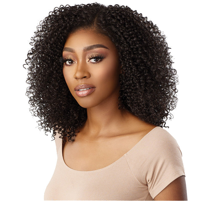Sensationnel Curs Kinks & Co Glueless Kinky Edges 13x6 HD Lace Front Wig - 13x6 KINKY COILY 16" Alexwigs