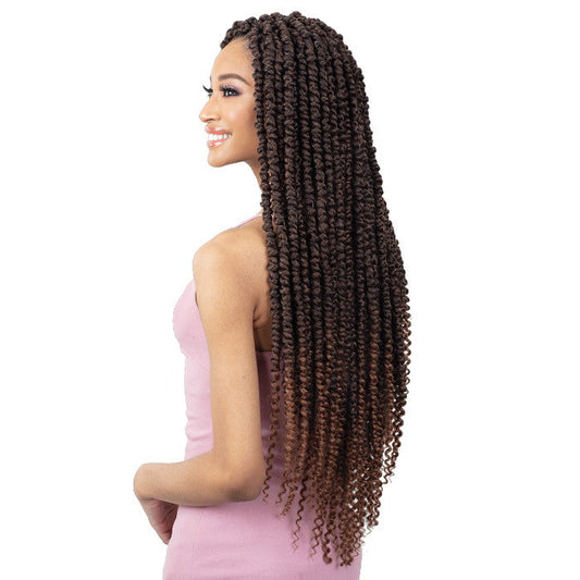 Freetress Pre-Looped Crochet Braids - 3X LARGE PASSION TWIST 24" Alexwigs