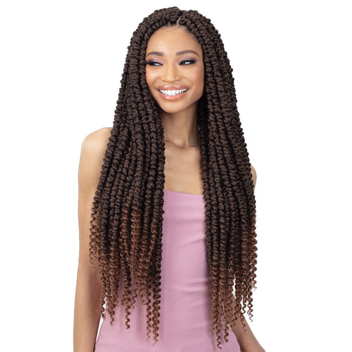 Freetress Pre-Looped Crochet Braids - 3X LARGE PASSION TWIST 24" Alexwigs