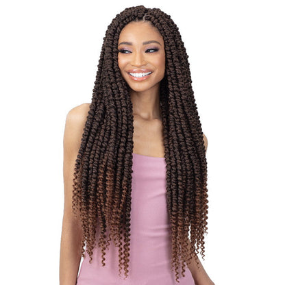 Freetress Pre-Looped Crochet Braids - 3X LARGE PASSION TWIST 24" Alexwigs