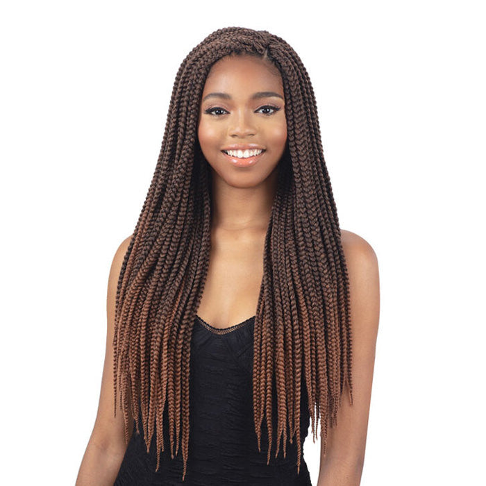 Freetress Pre-Looped Crochet Braid - 3X INDIVIDUAL BOX BRAID 22" Alexwigs