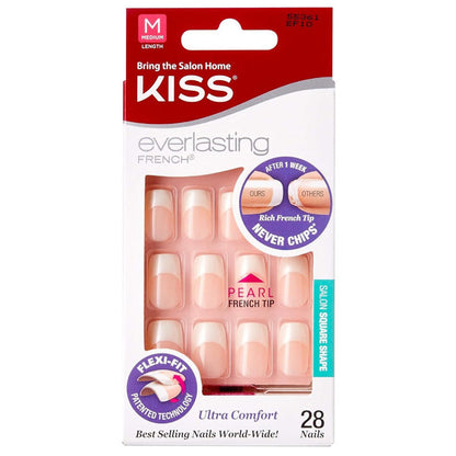 Kiss Everlasting French Collection - NAIL KIT (28 pcs) Alexwigs