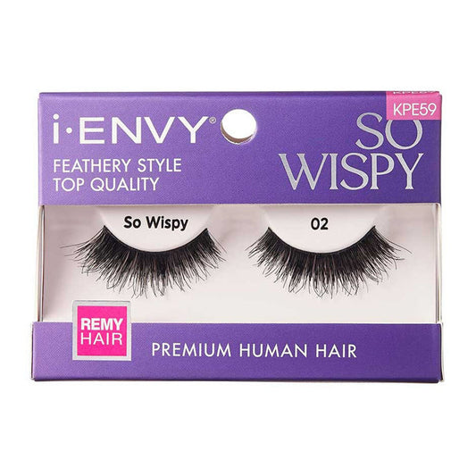 Kiss i-Envy Remy Hair Eyelashes - SO WISPY Alexwigs