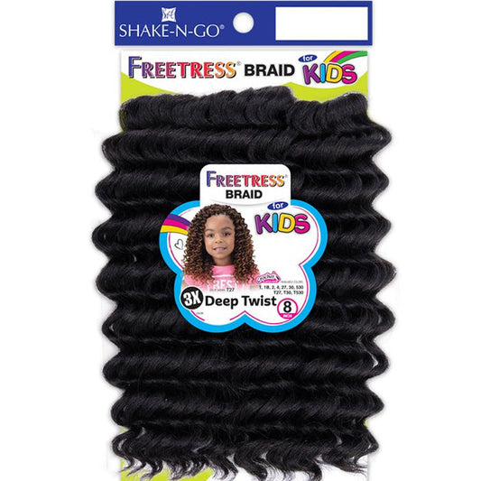 Freetress 3X Kids Braid - DEEP TWIST 8" Alexwigs