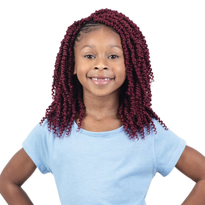 Freetress 3X Kids Pre-Looped Crochet Braid - SPRING TWIST 8" Alexwigs